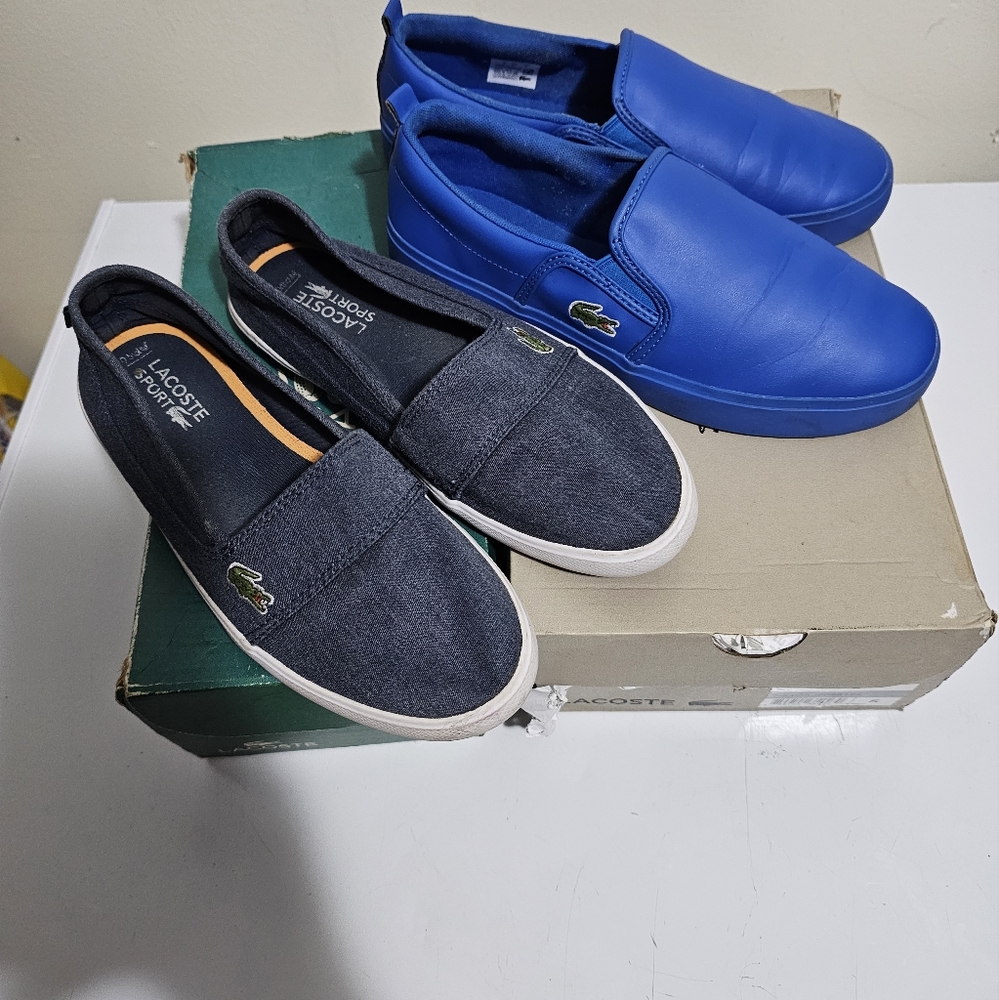 Lacoste shoes for Boys Lot Size 5